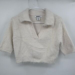 William Rast Fuzzy Crop Top